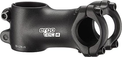 Ergotec Crab 31.8mm 90mm stem black sandblasted (40114101)