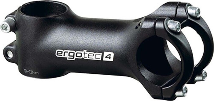 Ergotec Crab 31.8mm 70mm stem black sandblasted (40103001)