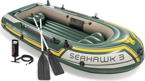 Intex Seahawk 3 rubber raft set