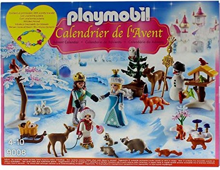 playmobil Weihnachten - Adventskalender Eislaufprinzessin im Schlosspark (9008)