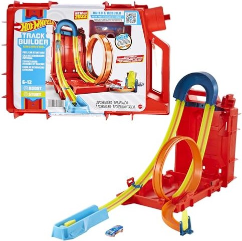 Mattel Hot Wheels Track Builder Unlimited Fuel Can Stunt Box (HDX78)