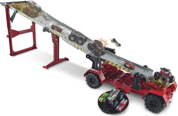 Mattel Hot Wheels Monster Trucks Downhill Race & Go Play Set (GFR15)