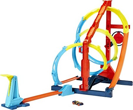 Mattel Hot Wheels Track Builder Unlimited Corkscrew Twist Kit (HDX79)
