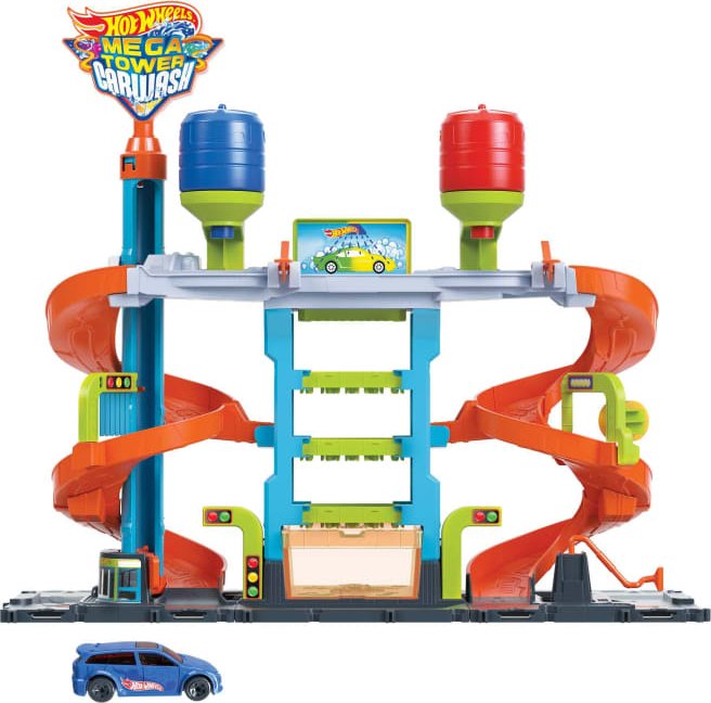Mattel Hot Wheels City Mega Car Wash (HDP05)