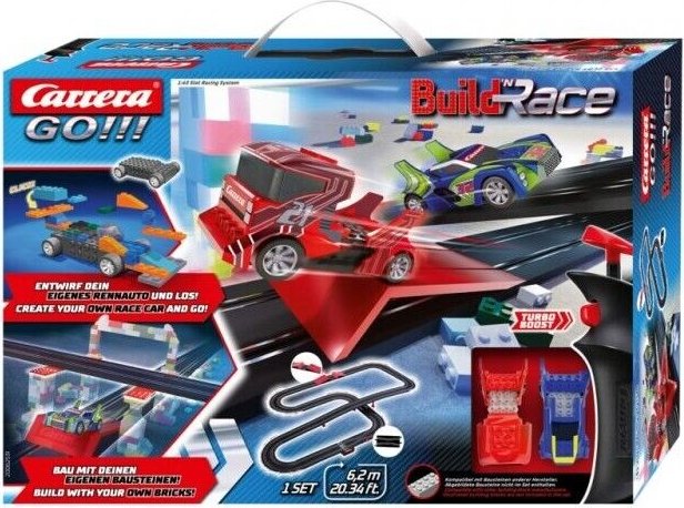 Carrera GO!!! Set - Build 'n Race - Racing Set 6.2 (62531)