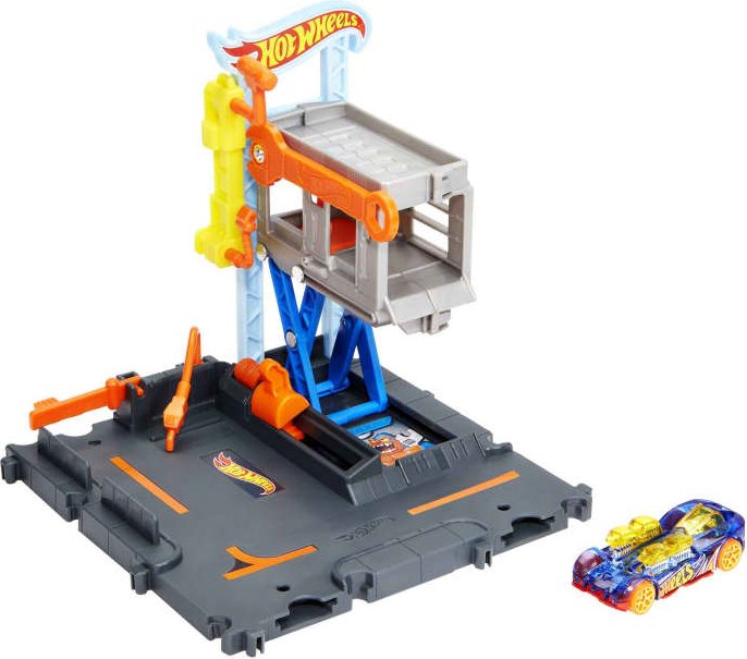 Mattel Hot Wheels City Downtown Repair Station Playset (HDR25)
