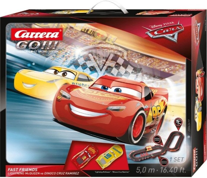 Carrera GO!!! Set - Disney/Pixar Cars 3 Fast Friends (62419)