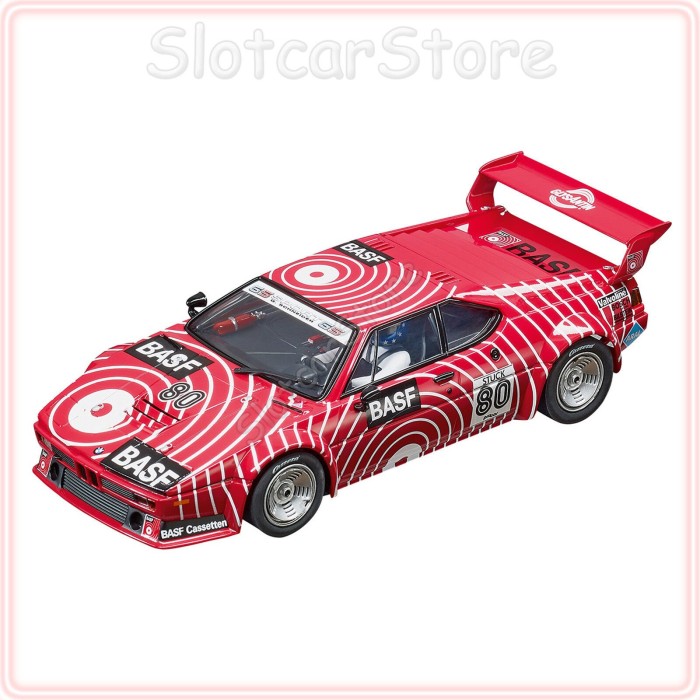 Carrera Digital 132 Car - BMW M1 Procar BASF No. 80 1980 (30829)
