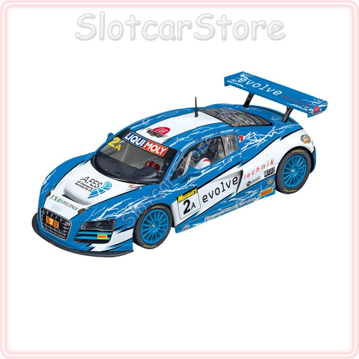 Carrera Digital 124 Car - Audi R8 LMS Fitzgerald Racing, No.2A (23840)