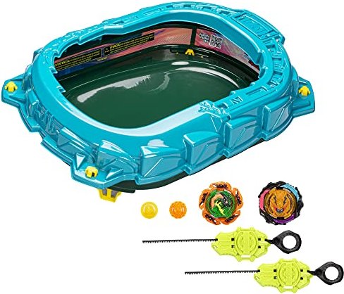Hasbro Beyblade Burst QuadStrike Light Ignite Battle Set (F6780)