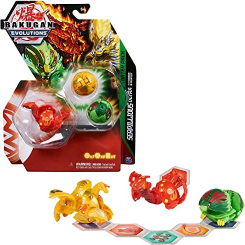 Spin Master Bakugan: Evolutions Starter-Pack Serpillious Ultra (6066543)
