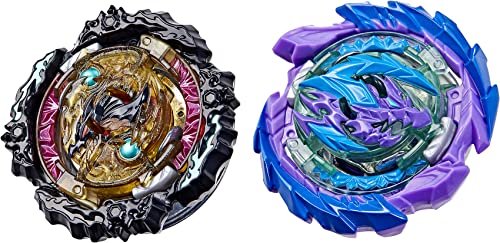 Hasbro Beyblade Burst QuadDrive Wrath Fafnir F7 und Berserk Linwyrm L7 (F3964)