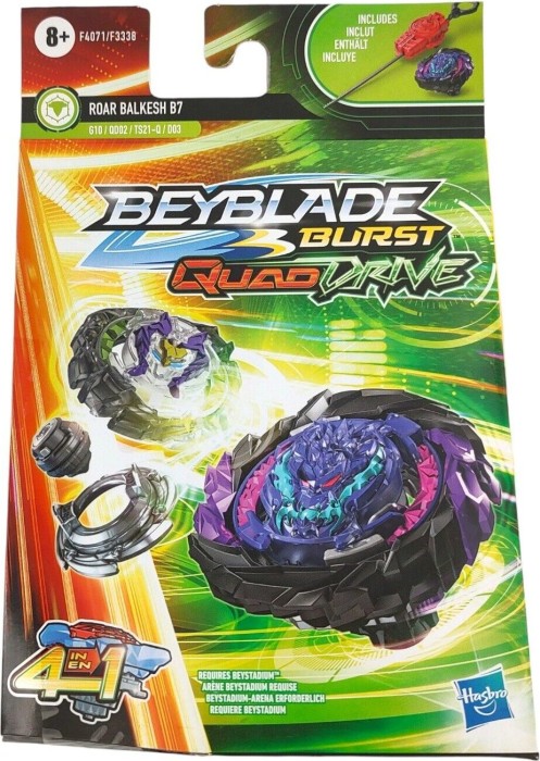 Hasbro Beyblade Burst QuadDrive Roar Balkesh B7 Starter Pack (F4071)