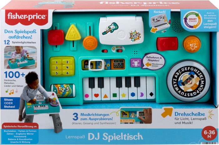 Mattel Fisher-Price Mixspaß Dj-Tisch (HRB63)
