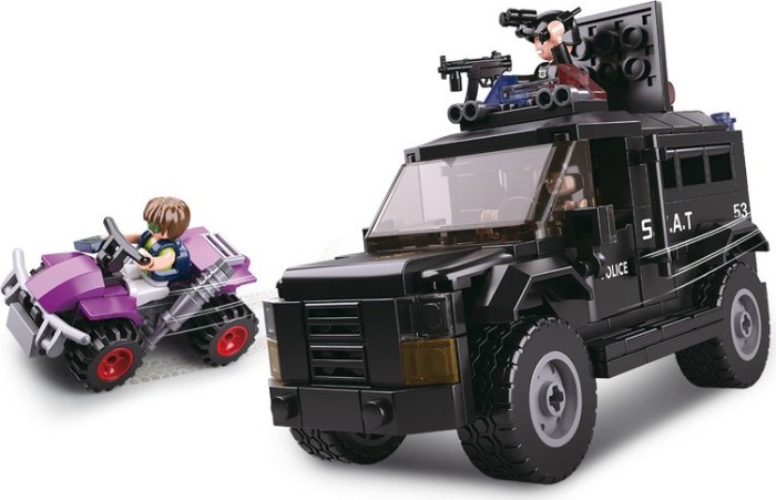 Sluban Police S.W.A.T. Truck (M38-B0653)