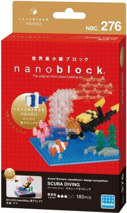 Kawada Nanoblock - Scuba Diving (NBC-276)