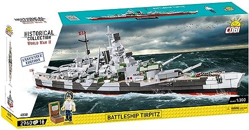 Cobi Historical Collection WW2 Battleship Tirpitz Executive Edition (4838)