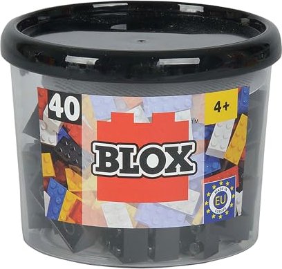 Simba Toys Blox 40 Steine schwarz (104118895)