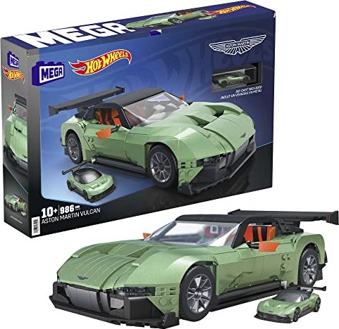 Mattel Mega Bloks Hot Wheels Collector Aston Martin Vulcan (HMY97)