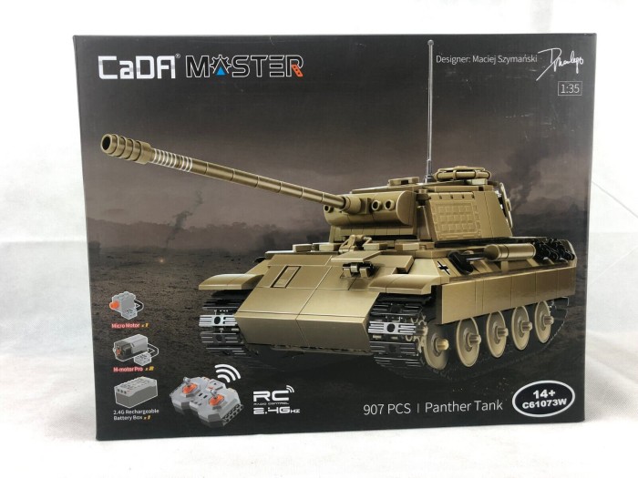 CaDA RC Tiger Tank (C61071W)