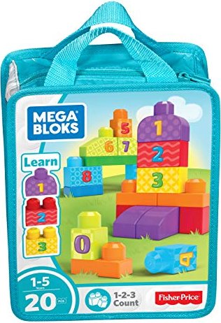 Mattel Mega Bloks Fisher-Price First Builders 1-2-3 Count (DLH85)