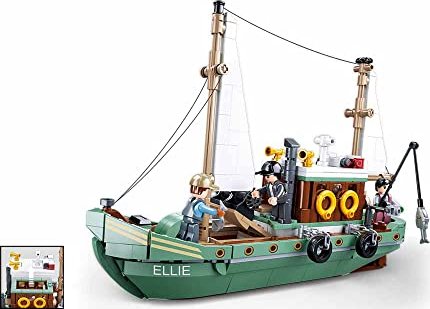 Sluban Model Bricks Fishing-boat (M38-B1119)