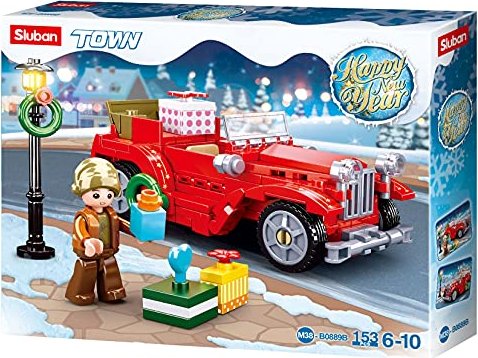 Sluban Town New Year Series Car (M38-B0889B)