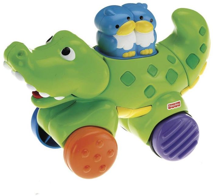 Mattel Fisher-Price Amazing Animals Press & Go Crocodile (N8161)