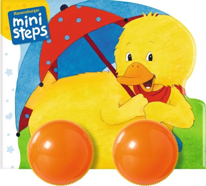 Ravensburger ministeps My first wheels-Rasselbuch: Los goes's, small duck! (31727)