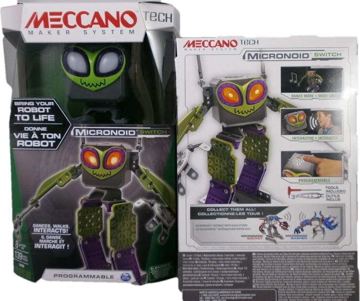 Spin Master Meccano Micronoid Green Switch (6033259)