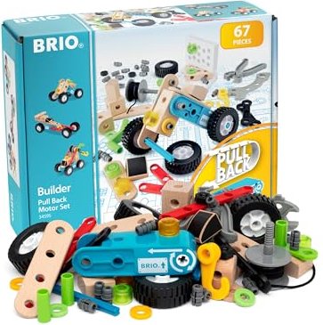 BRIO Builder Pull Back Motor Set (34595)