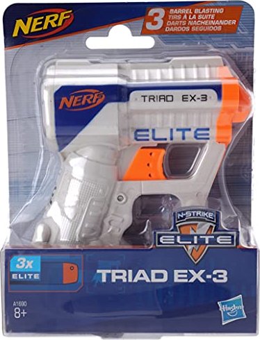Hasbro Nerf N-Strike Elite Triad EX-3 Blaster (A1690)
