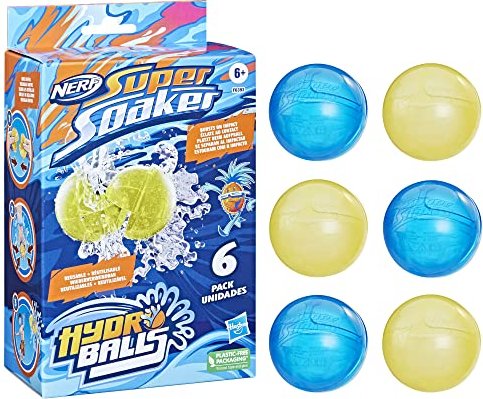 Hasbro Nerf Super Soaker hydro balls 6-pack (F6393)