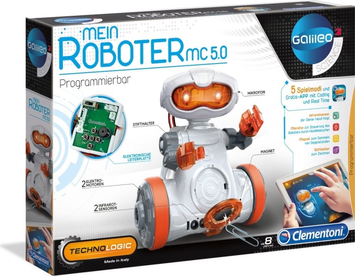Clementoni Galileo - Mein Roboter MC 5.0 (59158)