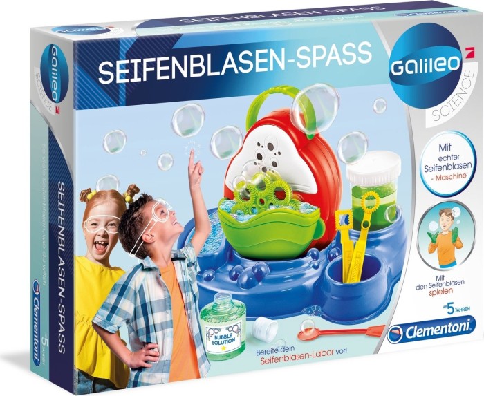 Clementoni Galileo - soap bubbles-Spaß (59167)