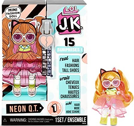 MGA Entertainment L.O.L. Surprise! mini-doll Fashion Doll Neon Q.T. (570776E7CAZ)