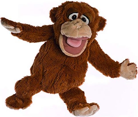 Living Puppets animal hand puppets ape (W272)