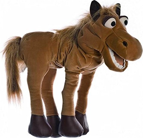 Living Puppets animal hand puppets Helga the horse (W104)