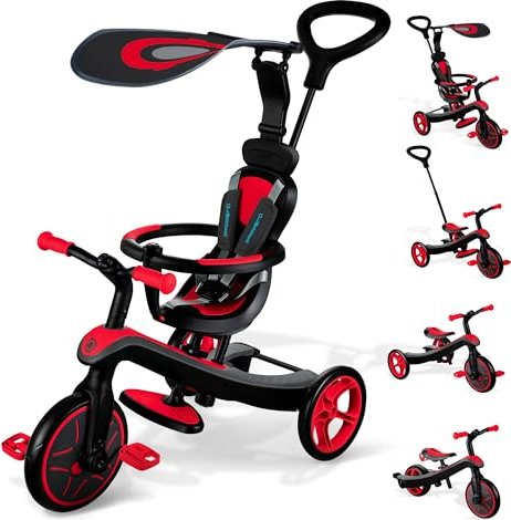 Globber Explorer 4in1 red/black (632-102)