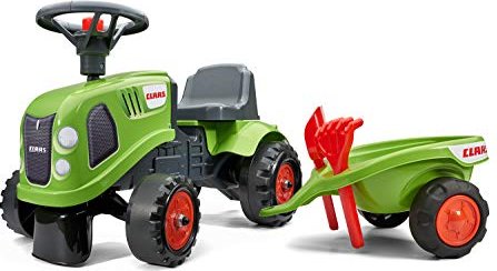 Falk-Toys Claas with trailer (1012C)