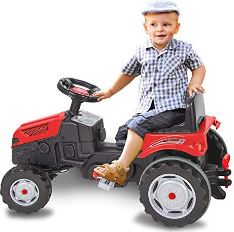 Jamara Pedal tractor Strong Bull red (460796)