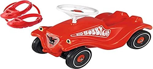 BIG Bobby Car Classic red with Whisper Wheels and Shoe Care (800056053)