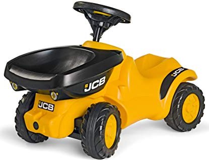 rolly toys rollyMinitrac JCB Dumper Ride-On Car yellow (135646)