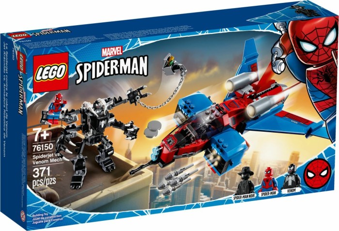 LEGO Marvel Super Heroes Play Set - Spiderjet vs. Venom Mech (76150)