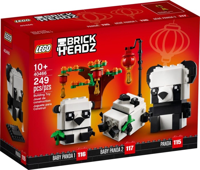 LEGO BrickHeadz - Chinese New Year Pandas (40466)