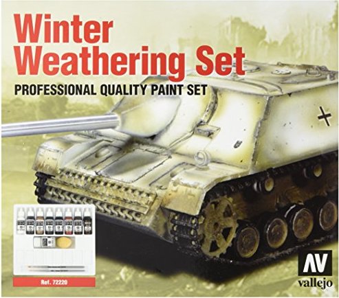 Vallejo Model Color "Winter Weathering Set" Farbset, 9-tlg. (72.220)