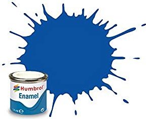 Humbrol Enamel Paint 14 french blue gloss, 50ml (AQ0160)