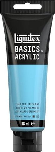 Liquitex Basics Acrylic light blue permanent 118ml (1046770)