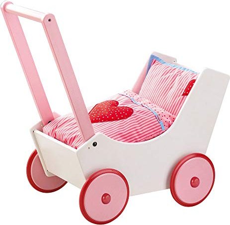 HABA Doll Pram Baby Walker Hearts (0950)