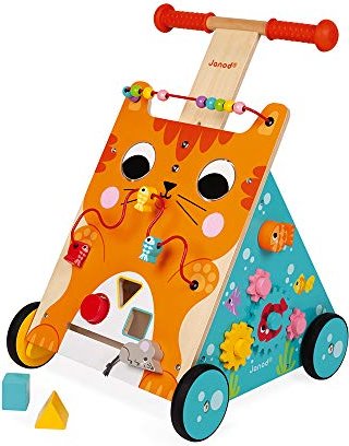 Janod Multi-Activities Cat Baby Walker (J08005)